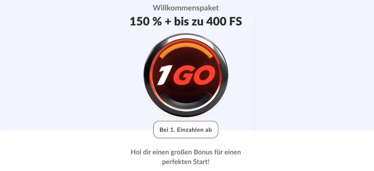 1go casino willkommensbonus