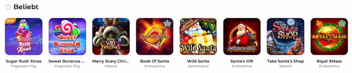 beliebte spiele und slots in online casino adventskalender in österreich