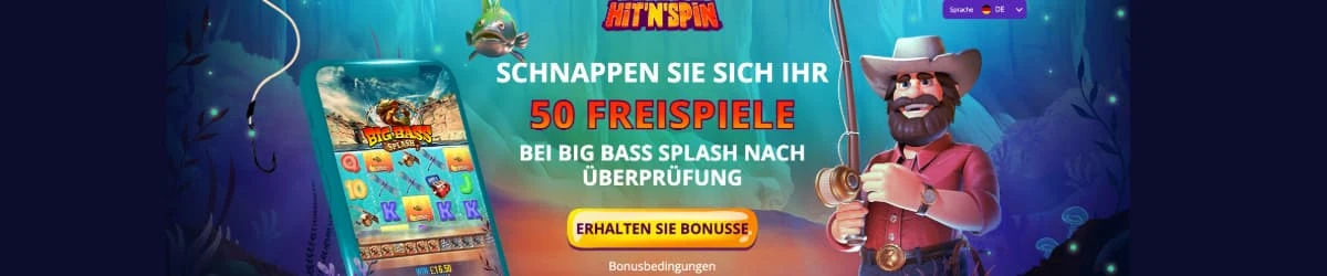 hitnspin caisno slot willkommensbonus 50 freispiele